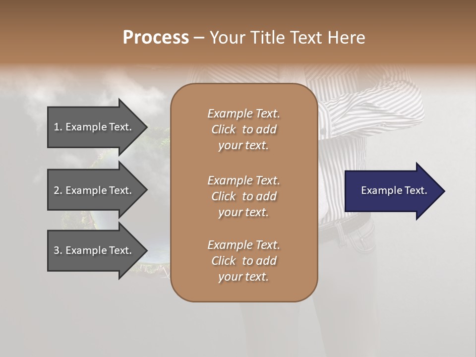 Planet White Heart PowerPoint Template
