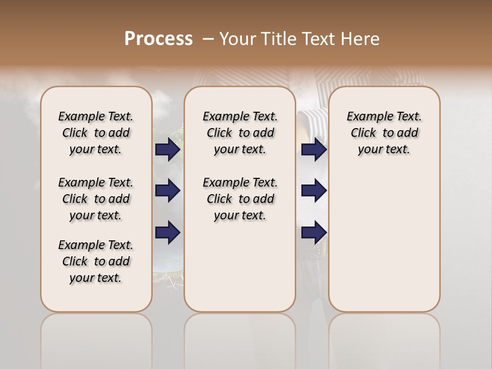 Planet White Heart PowerPoint Template