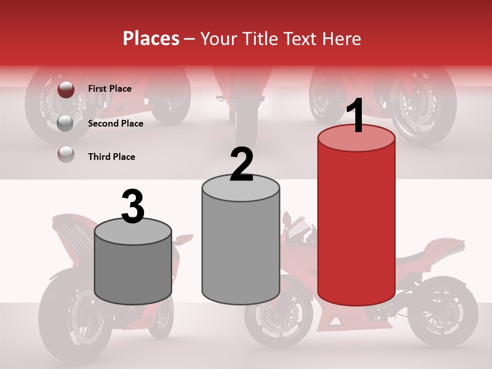 Front Tachometer Nera PowerPoint Template