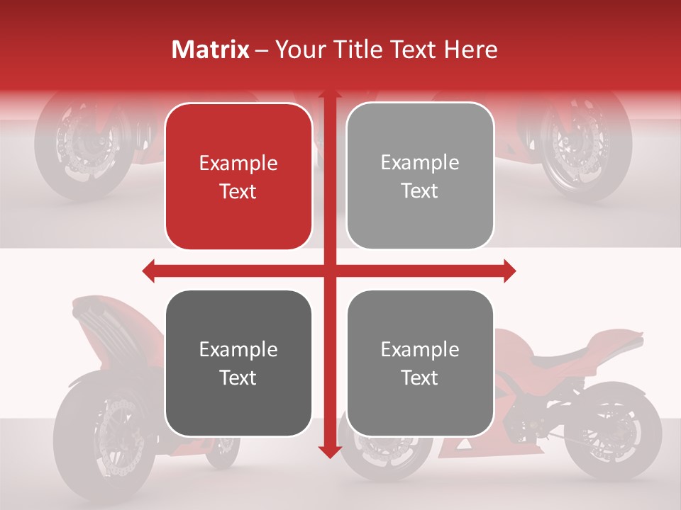 Front Tachometer Nera PowerPoint Template
