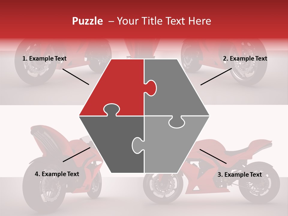 Front Tachometer Nera PowerPoint Template