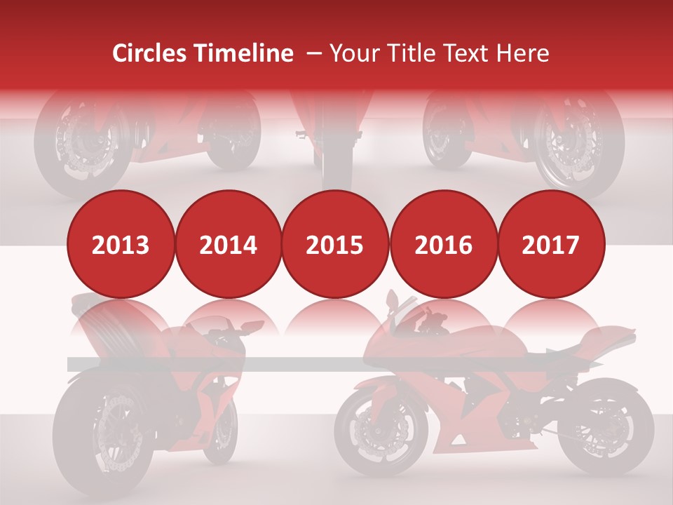 Front Tachometer Nera PowerPoint Template