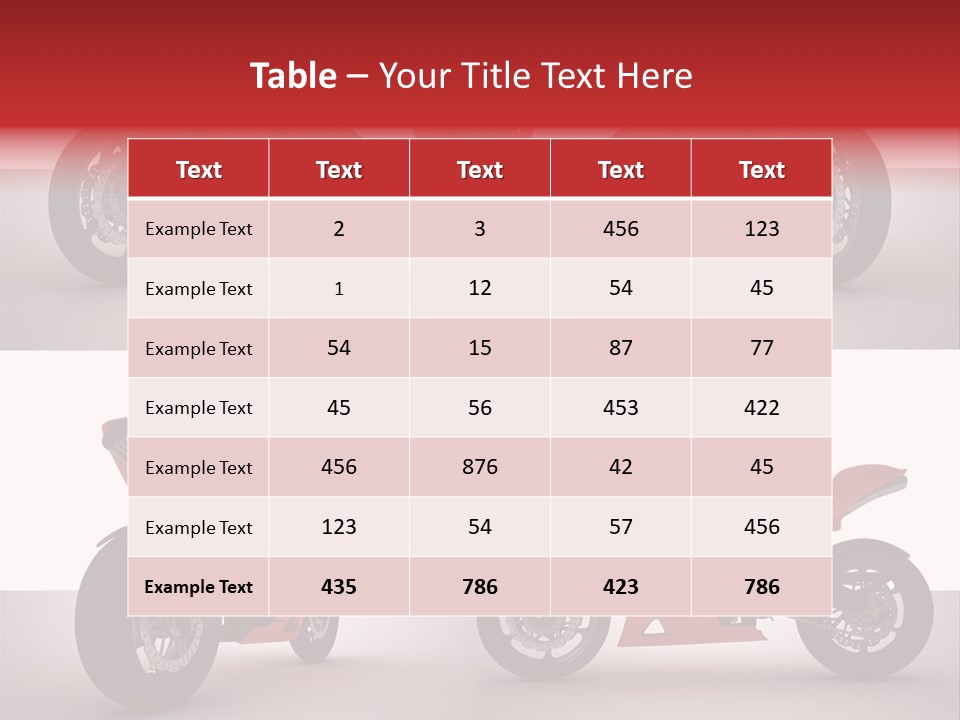 Front Tachometer Nera PowerPoint Template