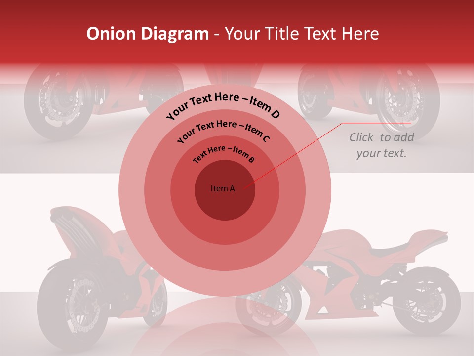 Front Tachometer Nera PowerPoint Template