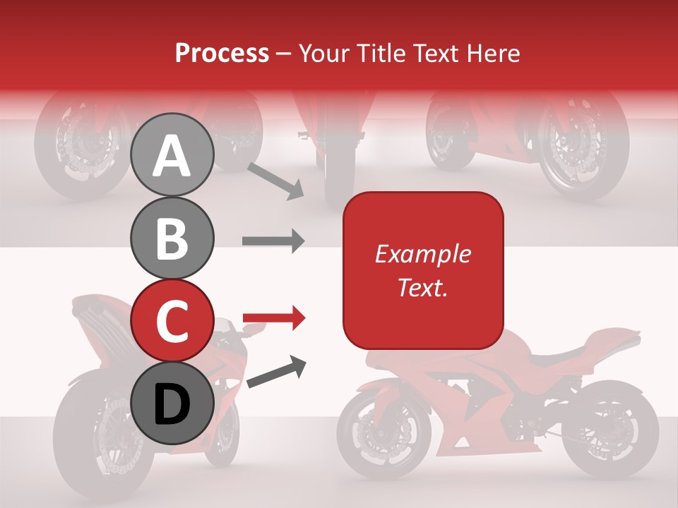 Front Tachometer Nera PowerPoint Template