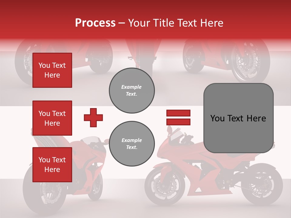 Front Tachometer Nera PowerPoint Template