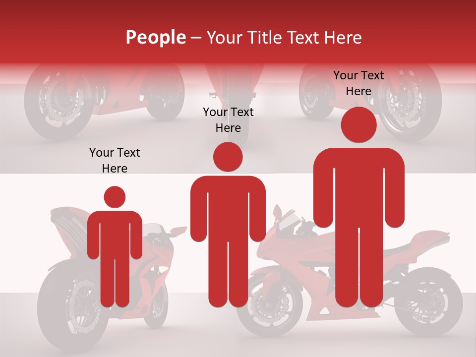 Front Tachometer Nera PowerPoint Template