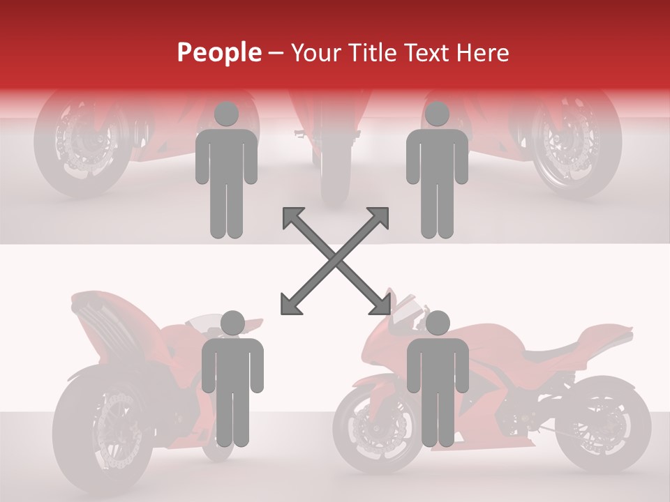 Front Tachometer Nera PowerPoint Template