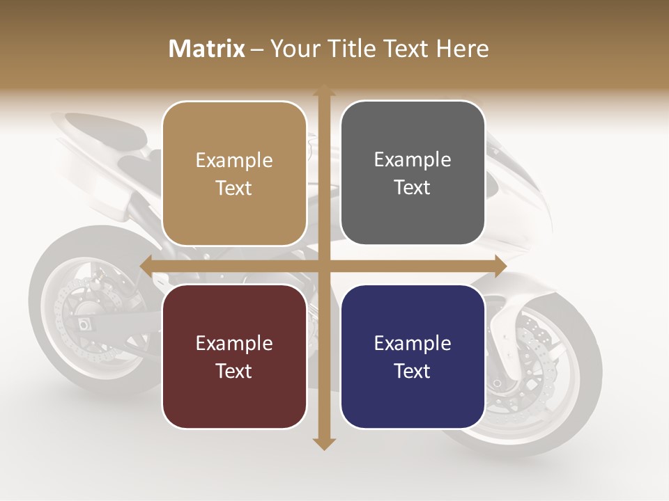 Industry Racing Headlights PowerPoint Template
