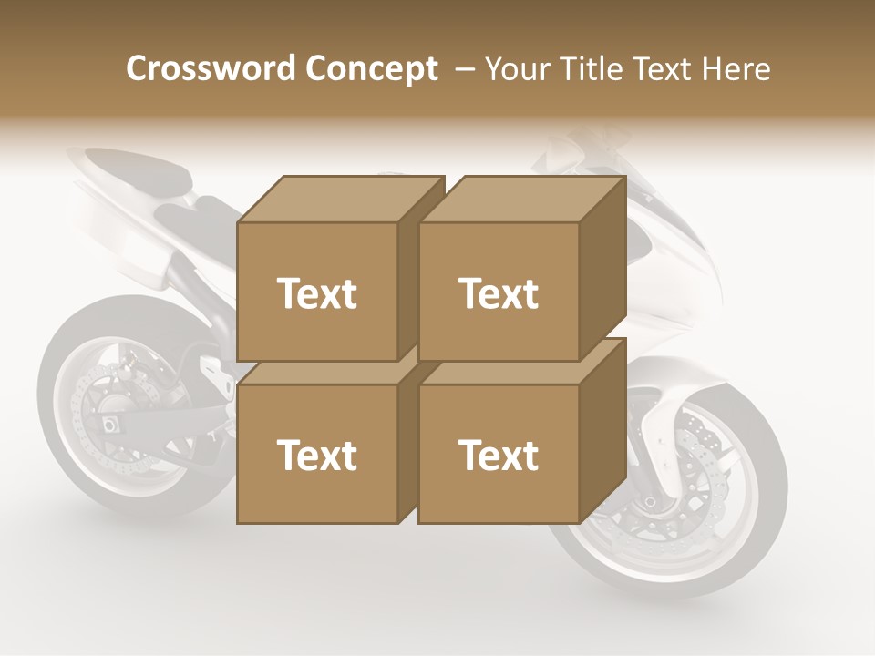 Industry Racing Headlights PowerPoint Template