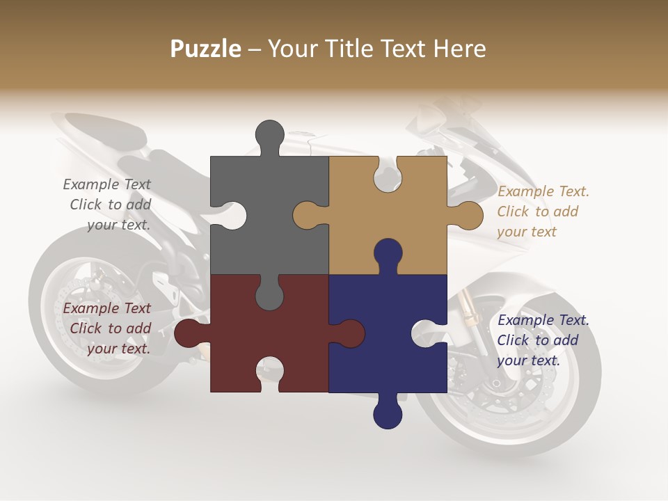 Industry Racing Headlights PowerPoint Template