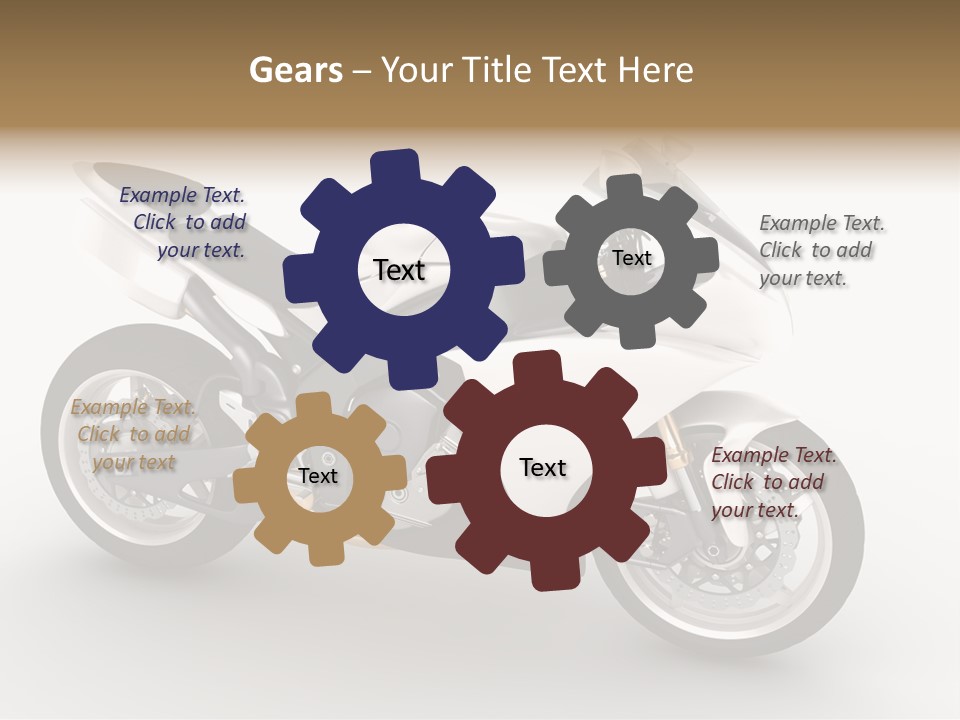 Industry Racing Headlights PowerPoint Template