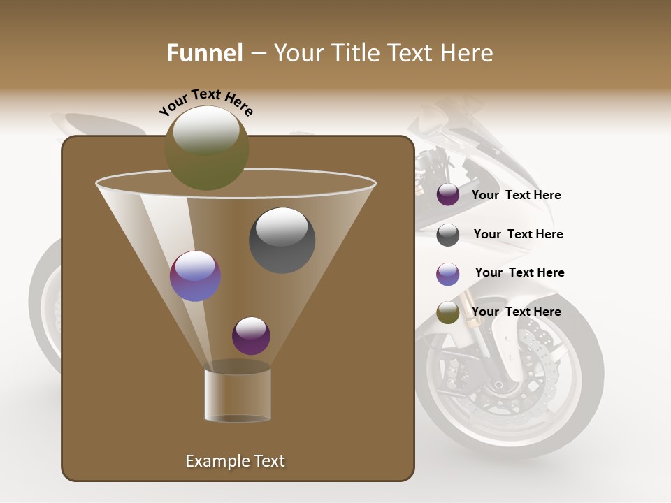 Industry Racing Headlights PowerPoint Template