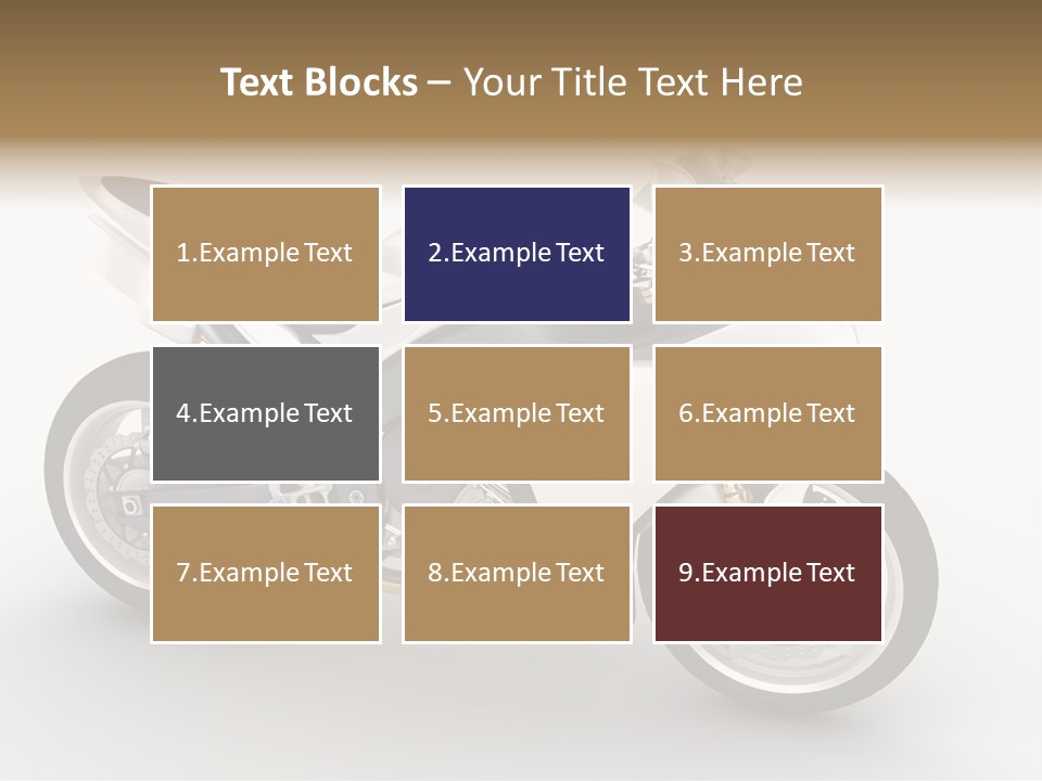 Industry Racing Headlights PowerPoint Template