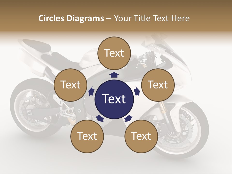 Industry Racing Headlights PowerPoint Template
