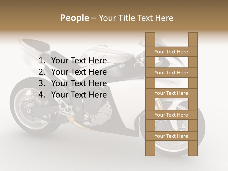 Industry Racing Headlights PowerPoint Template