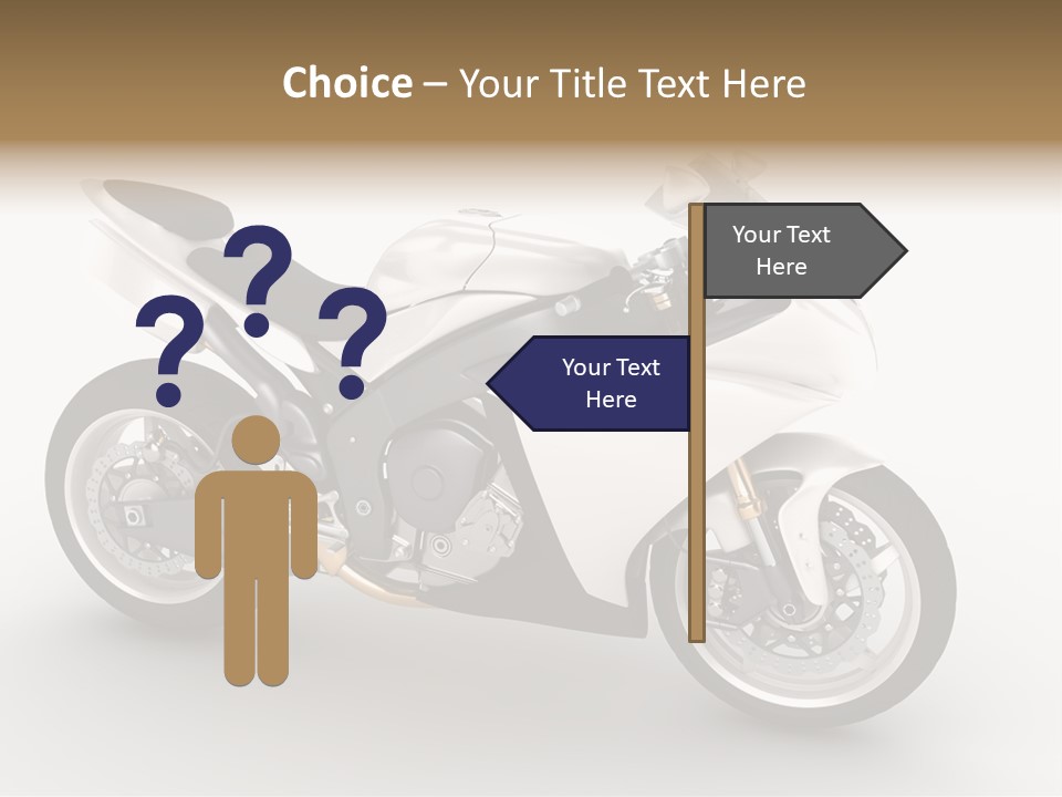 Industry Racing Headlights PowerPoint Template