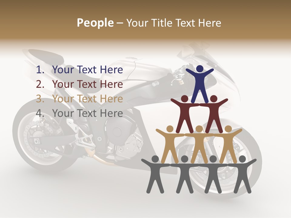 Industry Racing Headlights PowerPoint Template