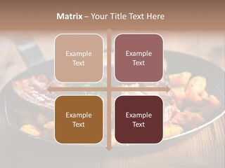 Food Kassler Essen PowerPoint Template