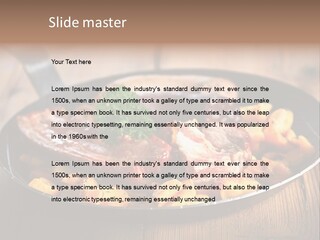 Food Kassler Essen PowerPoint Template