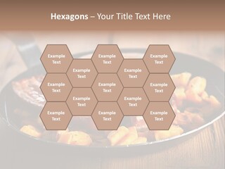 Food Kassler Essen PowerPoint Template