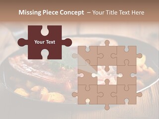 Food Kassler Essen PowerPoint Template