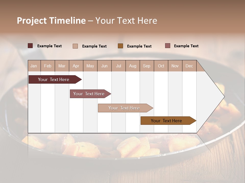 Food Kassler Essen PowerPoint Template