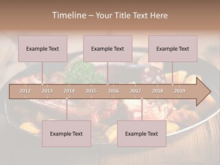 Food Kassler Essen PowerPoint Template