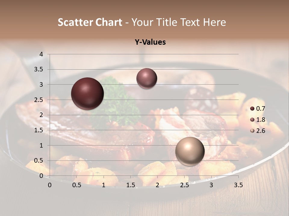 Food Kassler Essen PowerPoint Template