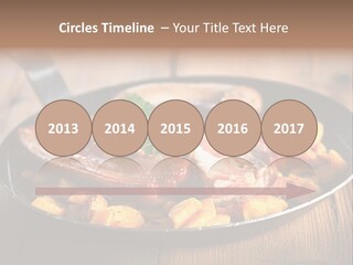 Food Kassler Essen PowerPoint Template