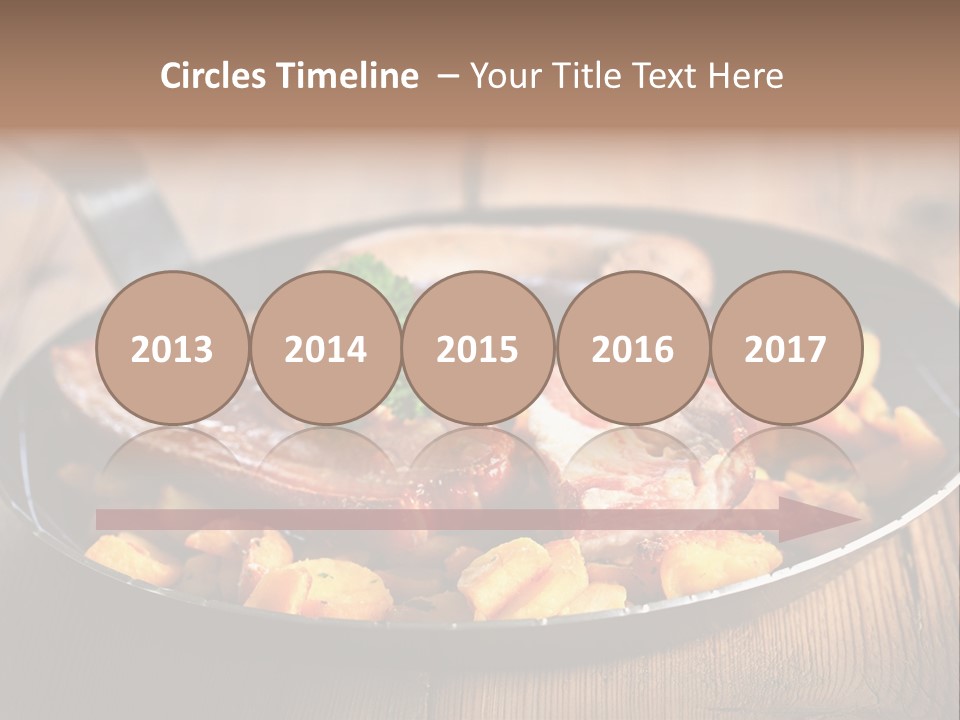 Food Kassler Essen PowerPoint Template