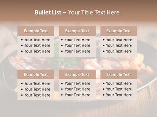 Food Kassler Essen PowerPoint Template