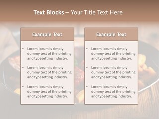 Food Kassler Essen PowerPoint Template