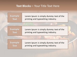 Food Kassler Essen PowerPoint Template