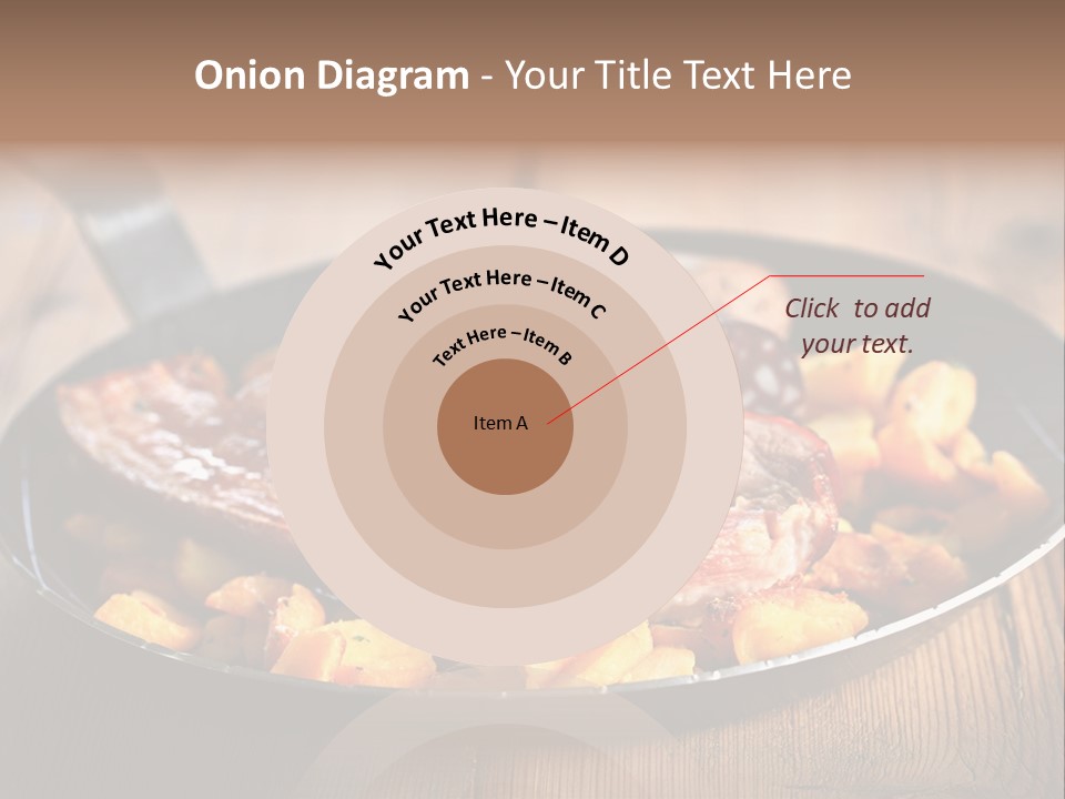 Food Kassler Essen PowerPoint Template