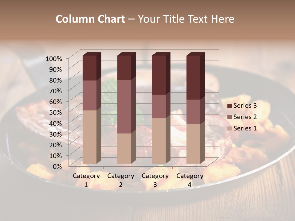 Food Kassler Essen PowerPoint Template