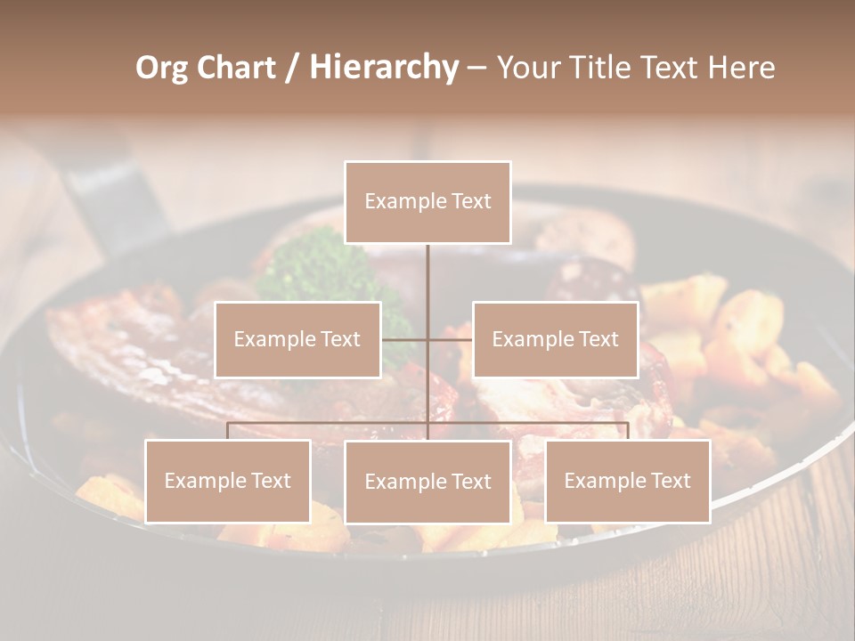 Food Kassler Essen PowerPoint Template