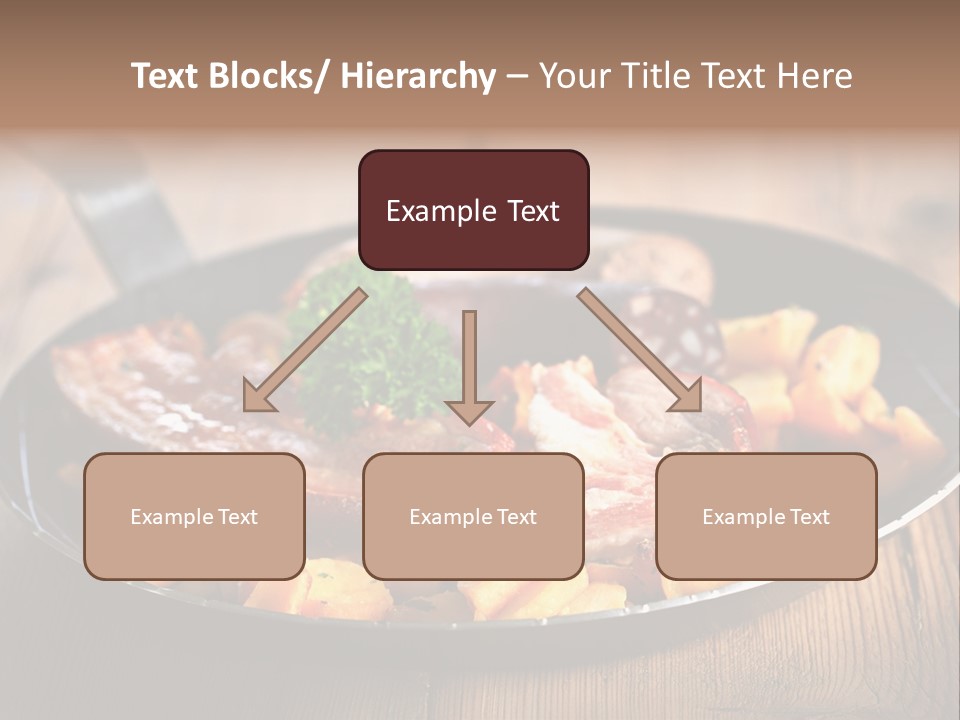 Food Kassler Essen PowerPoint Template