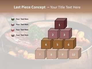 Food Kassler Essen PowerPoint Template