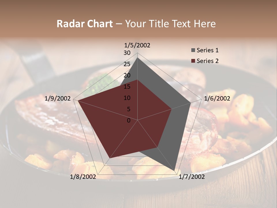 Food Kassler Essen PowerPoint Template