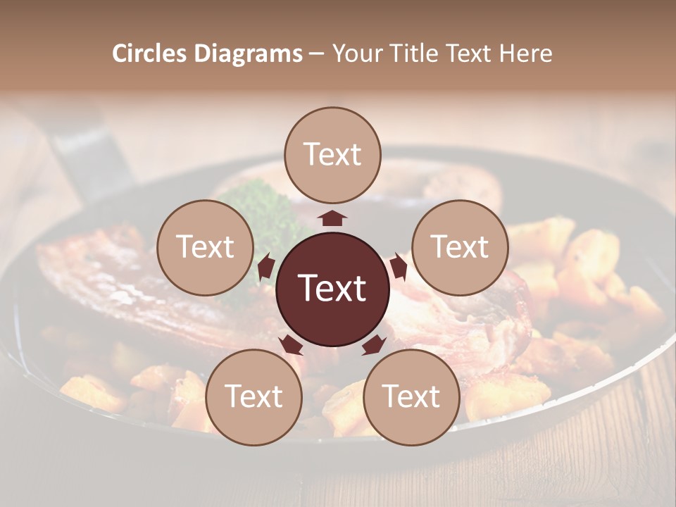 Food Kassler Essen PowerPoint Template