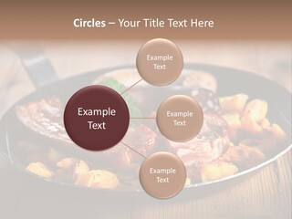 Food Kassler Essen PowerPoint Template