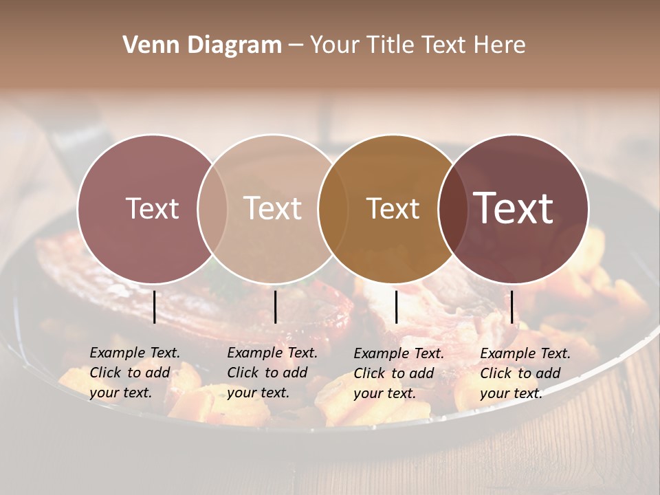 Food Kassler Essen PowerPoint Template