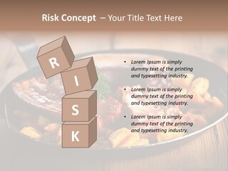 Food Kassler Essen PowerPoint Template