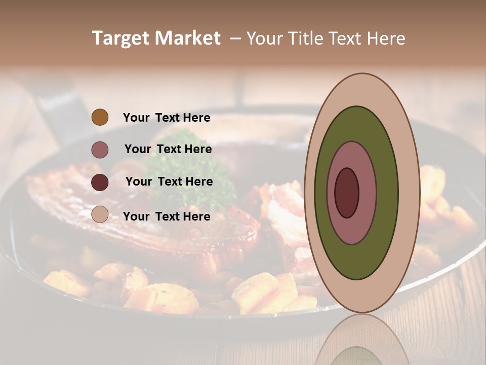 Food Kassler Essen PowerPoint Template