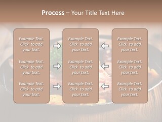 Food Kassler Essen PowerPoint Template