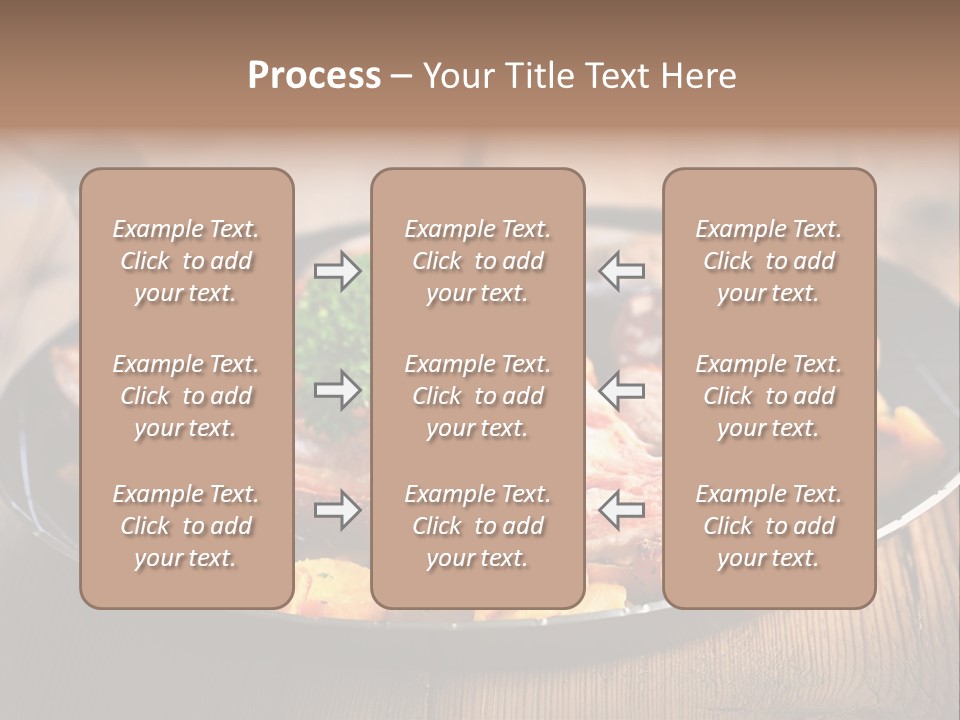 Food Kassler Essen PowerPoint Template