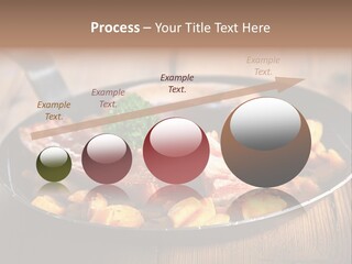 Food Kassler Essen PowerPoint Template