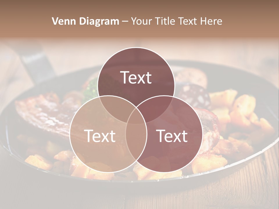 Food Kassler Essen PowerPoint Template