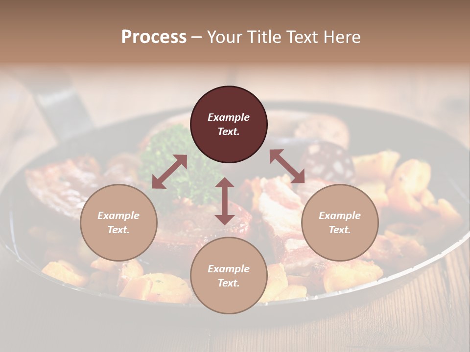 Food Kassler Essen PowerPoint Template